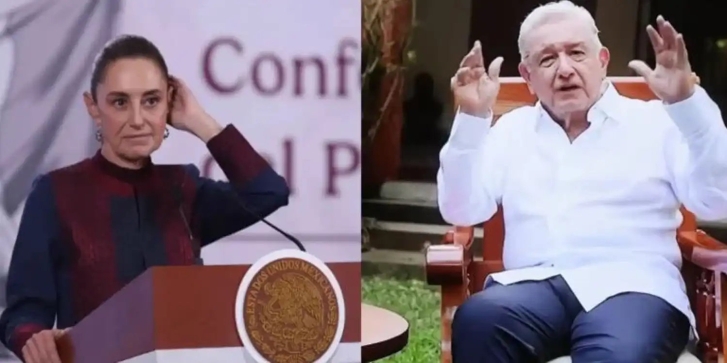 Scheinbaum desmiente mala salud de AMLO; ¿su sirviente?