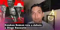 Esteban Román reta a debate a Diego Ruzzarin