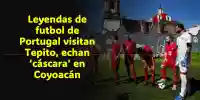 Estrellas de futbol portugues en México