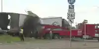 Se incendia tráiler en autopista de Edimburg