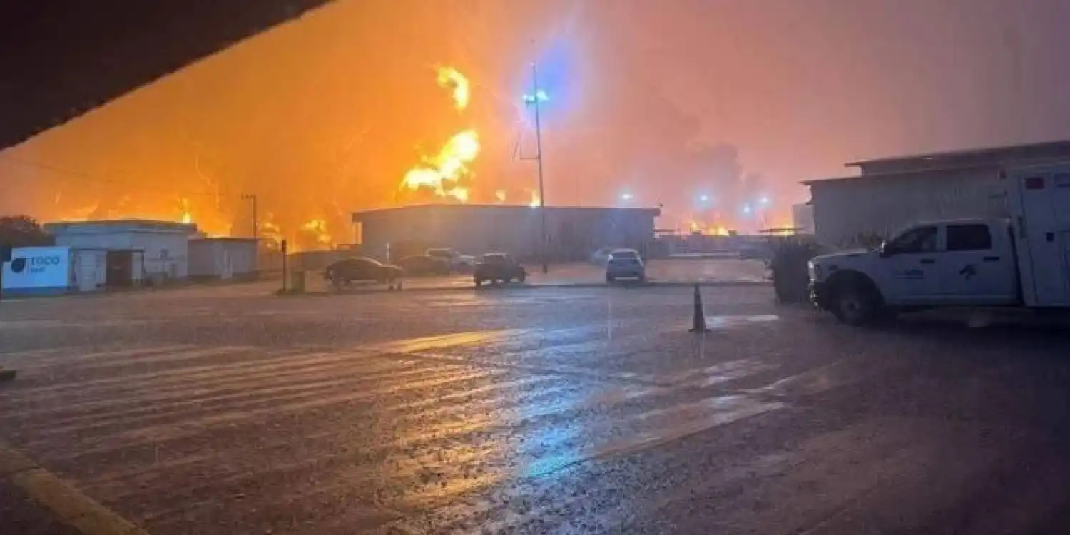 Desastre ecológico en Dos Bocas