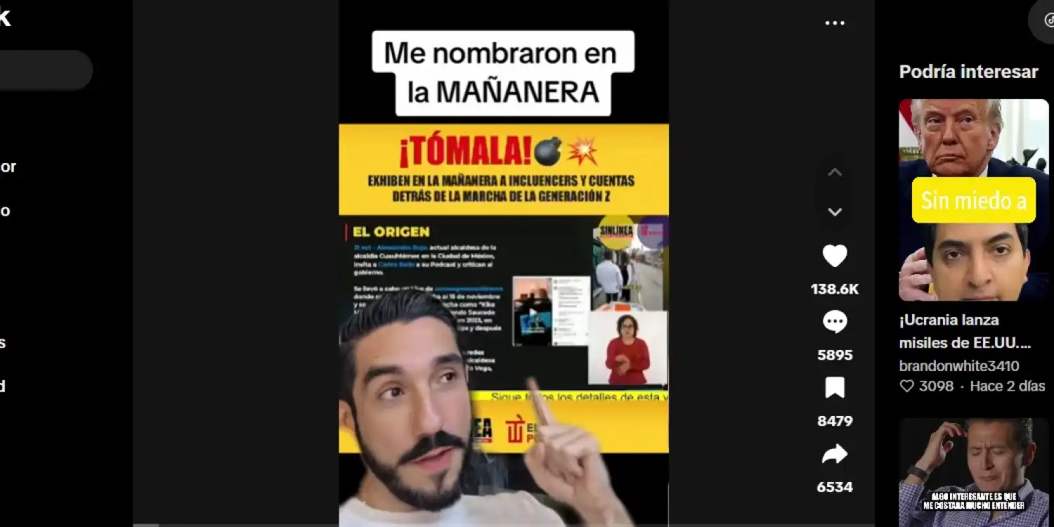 Generación Z le responde a la Presidente