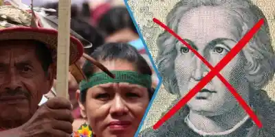 El gobierno también quiere cambiar la historia; ¿Día de la Raza poor Día de la Resistencia indígena?