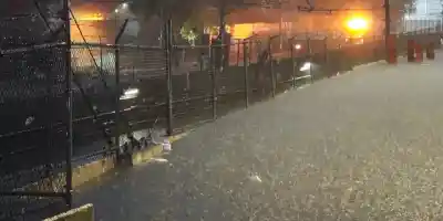 Fuertes lluvias afectan servicio del Metro entre Pantitlán y Guelatao