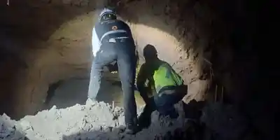 Rescatan primer minero en Rosario