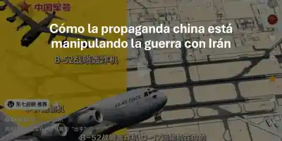 Así manipula China narrativa de la guerra