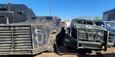 FGR destruye 23 “monstruos” en Reynosa; suman 168 en Tamaulipas durante 2025