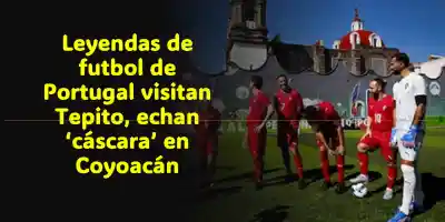 Estrellas de futbol portugues en México