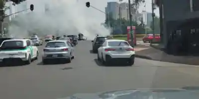Fuga de gas en Circuito Interior: Cómo una falla mecánica causó una alerta masiva