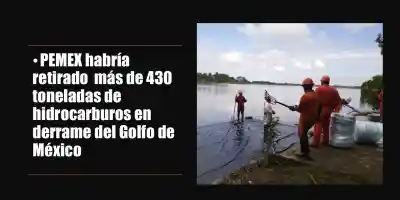 2 mil elementos de PEMEX limpian el Golfo