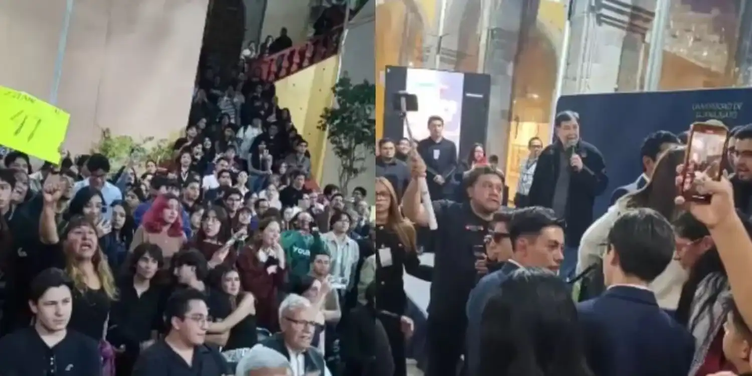 ¡Corren a Noroña de la Universidad de Guanajuato!