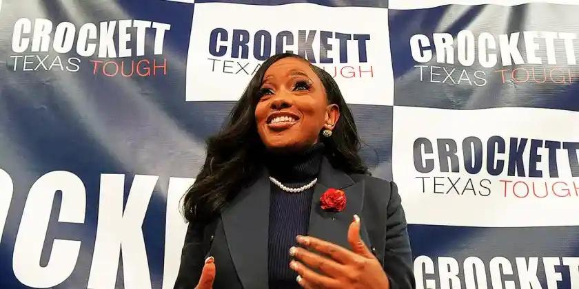 Jasmine Crockett anuncia candidatura al Senado de EE.UU