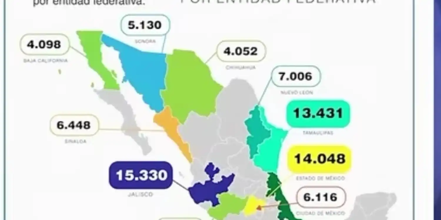 128,713 desaparecidos: el mapa de la vergüenza nacional